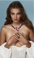 Eniko Mihalik nude in topless photoshoot