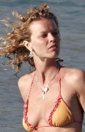 Eva Herzigova in bikini