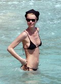 Eva Herzigova in bikini