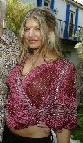 Stacy Ferguson - Fergie in see  through