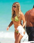 Stacy Ferguson - Fergie in green bikini