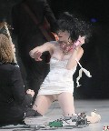 Katy Perry in Wardrobe Malfunction during a show