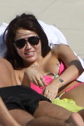 Miley Cyrus nude in pink bikini