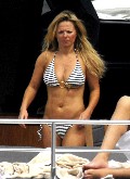 Geri Halliwell in bikini