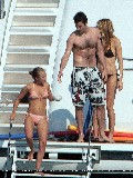 Hayden Panettiere in orange bikini