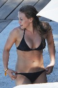 Hilary Duff in Bikini in Capri