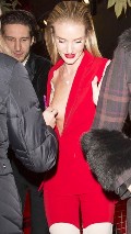 Rosie Huntington-Whiteley nude in Nip Slip