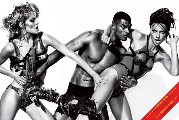 Adriana Lima in V  "Adriana VS Doutzen"