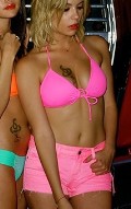 Ashley Benson in Promo Pictures for "Spring Breakers"
