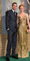 Eleanor Tomlinson in Jack the Giant Slayer Premiere
