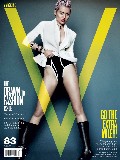 Miley Cyrus nude in V