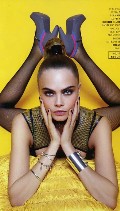 Cara Delevingne in Melissa