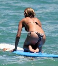 Jennifer Aniston in bikini at the beach