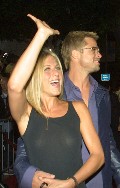 Jennifer Aniston in Rock Star premiere