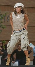 Jennifer Lopez in see through top