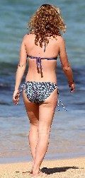 Julia Stiles in bikini