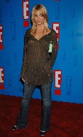 Kaley Cuoco in E! Red Carpet see-through