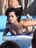 Katy Perry nude in bikini bottom slip