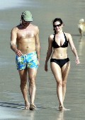 Kelly Brook nude in Topless sunbathing
