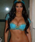 Kim Kardashian in Halloween '09