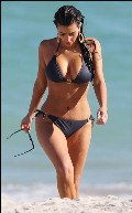 Kim Kardashian in bikini