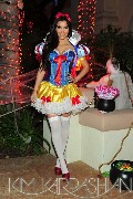 Kim Kardashian in Halloween '09