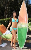 Kim Kardashian in bikini