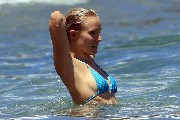 Kristen Bell in bikini