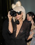 Lady GaGa in Nipple tape