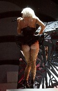 Lady GaGa in upskirt