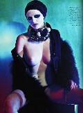Lara Stone nude in Vogue FR