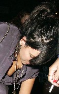 Lily Allen nude in nipple slip