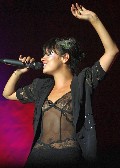 Lily Allen in see through