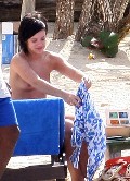 Lily Allen nude in Topless sunbathing