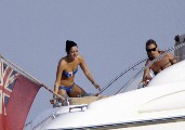 Lily Allen in bikini