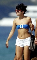 Lily Allen in bikini