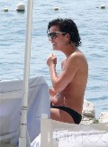Lily Allen nude in Topless sunbathing