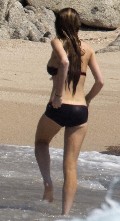 Lindsay Lohan in bikini