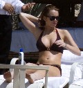 Lindsay Lohan in bikini