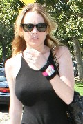 Lindsay Lohan in see through