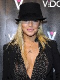 Lindsay Lohan in see through