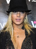 Lindsay Lohan in see through