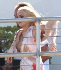 Lindsay Lohan nude in boob oops