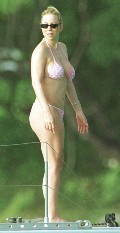 Mariah Carey in bikini