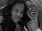 Miley Cyrus in miley's personal pics with friends
