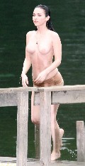 Megan Fox in On The Set of Jennifer’s Body Movie