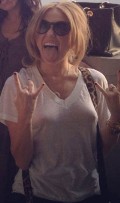 Miley Cyrus in see  through