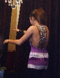 Miley Cyrus in side boob