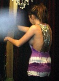 Miley Cyrus in side boob