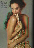 Miranda Kerr nude in Vogue IT